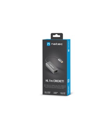 Natec Cricket Ethernet Adapter USB 3.1 to RJ45 Hall