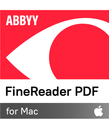 ABBYY FineReader PDF for Mac - 1 Year Subscription (Single User)