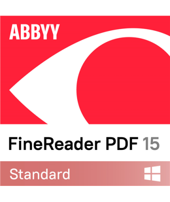 FineReader PDF 15 Standard, Single User License (ESD), 1 year(s), 1 user(s)