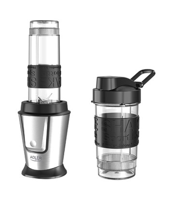 Adler Blender AD 4081 Tabletop, 800 W, Jar material BPA Free Plastic, Jar capacity 0.57 and 0.4 L, Ice crushing