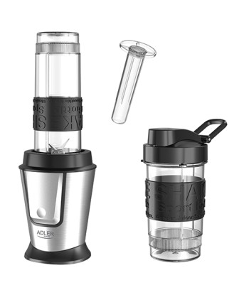 Adler Blender AD 4081 Tabletop, 800 W, Jar material BPA Free Plastic, Jar capacity 0.57 and 0.4 L, Ice crushing