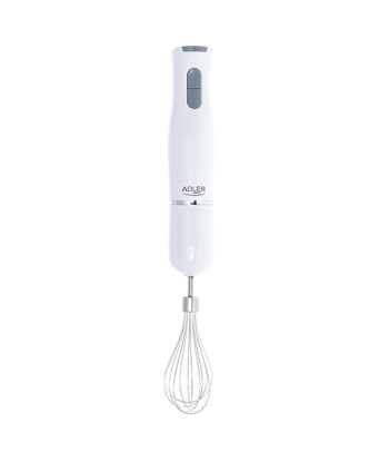 Adler AD 4620 Saumikseri Komplekt - Võimas 800W, 2 Kiirust & Hekkija - Valge