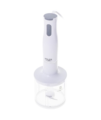 Adler Hand blender set AD 4620 Hand Blender, 800 W, Number of speeds 2, Chopper, White