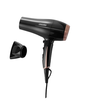 Mesko Hair Dryer MS 2249 2000 W, Number of temperature settings 3, Black/Pink
