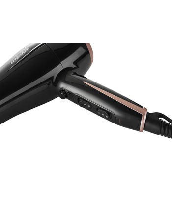 Mesko Hair Dryer MS 2249 2000 W, Number of temperature settings 3, Black/Pink