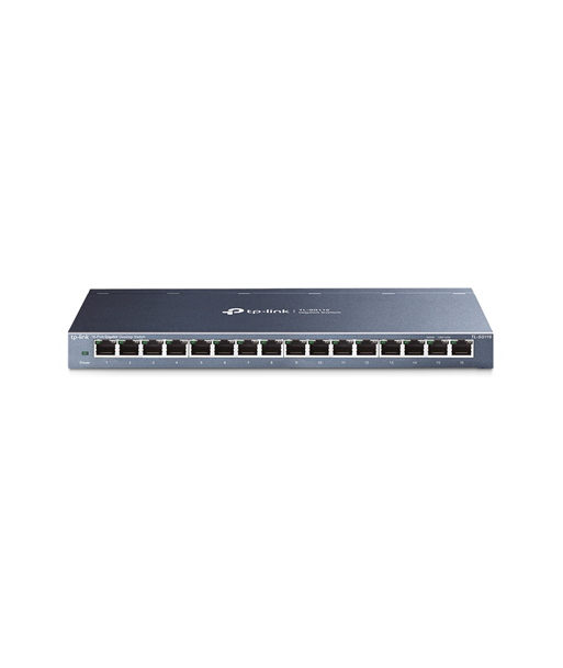 TP-LINK, 16-Port Gigabit Switch, TL-SG116, Unmanaged, Desktop