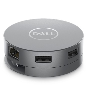 Dell DA305 USB-C Multiport Adapter - 6-in-1 - Grey - 0.12m