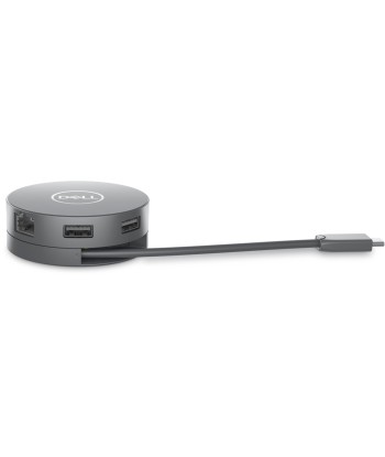 Dell DA305 USB-C Multiport Adapter - 6-in-1 - Grey - 0.12m