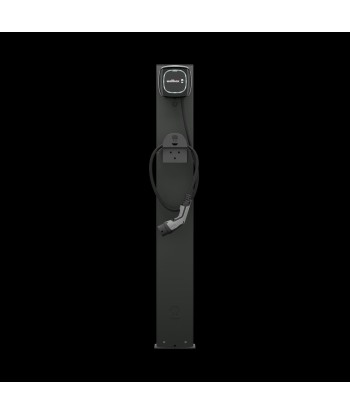 Wallbox Pedestal Eiffel Basic Dual for Pulsar family, Black