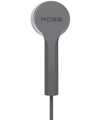 Koss KEB9iGRY Wired In-Ear Headphones with Microphone - Gray