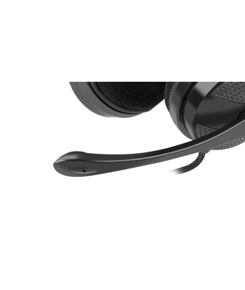 Наушники с микрофоном Natec Headset Canary Go, Noise canceling, 3.5 mm, Black