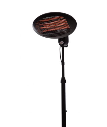 SUNRED Heater SMQ2000A, Elekra Quartz Standing Infrared, 2000 W, Black, IP34
