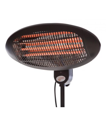 SUNRED Heater SMQ2000A, Elekra Quartz Standing Infrared, 2000 W, Black, IP34
