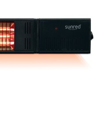 Обогреватель SUNRED RDS-15W-B, Fortuna Wall Infrared, 1500 W, Black, IP55