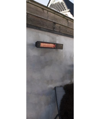 Soojendi SUNRED RDS-15W-B, Fortuna Wall Infrared, 1500 W, Black, IP55