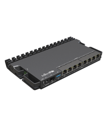 MikroTik RouterBOARD RB5009UPr+S+IN No Wi-Fi, Router Switch, Rack Mountable, 10/100/1000 Mbit/s, Ethernet LAN (RJ-45) ports 7