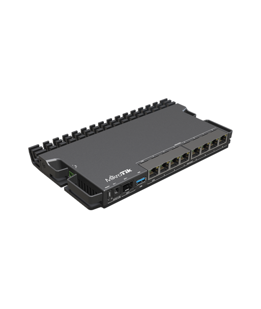 MikroTik RouterBOARD RB5009UPr+S+IN No Wi-Fi, Router Switch, Rack Mountable, 10/100/1000 Mbit/s, Ethernet LAN (RJ-45) ports 7