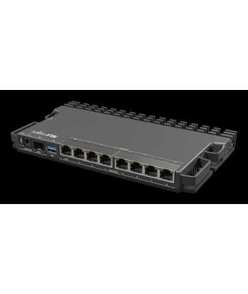 MikroTik RouterBOARD RB5009UPr+S+IN No Wi-Fi, Router Switch, Rack Mountable, 10/100/1000 Mbit/s, Ethernet LAN (RJ-45) ports 7