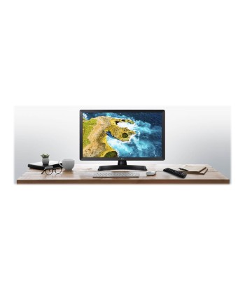 LG Monitor 24TQ510S-PZ 23.6 ", VA, HD, 1366 x 768, 16:9, 14 ms, 250 cd/m², Black, 60 Hz, HDMI ports quantity 2