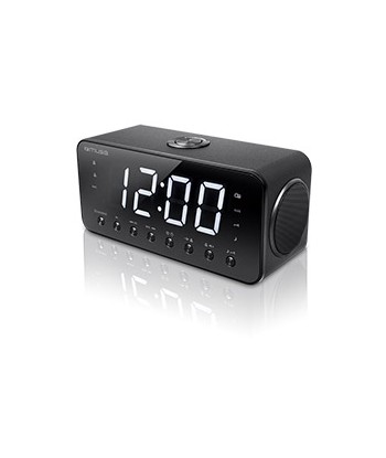 Muse Clock radio  M-192CR Black, Display : 1.8 inch white LED with dimmer