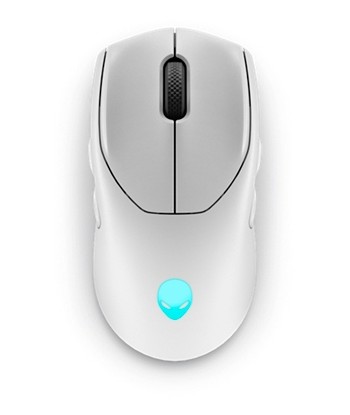 Mänguhiir Dell Mouse Alienware Tri-Mode AW720M 2.4GHz Wireless, Lunar light