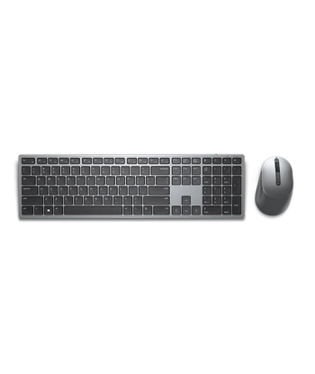 ?Dell Premier Multi-Device Keyboard and Mouse KM7321W, Batteries included, EN/LT, Titan grey
