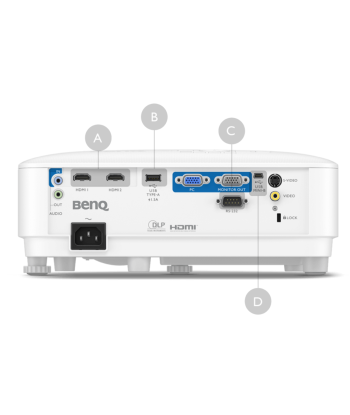 BenQ MX560 Äriprojektor: XGA, 4000 luumenit - kristallselged esitlused!