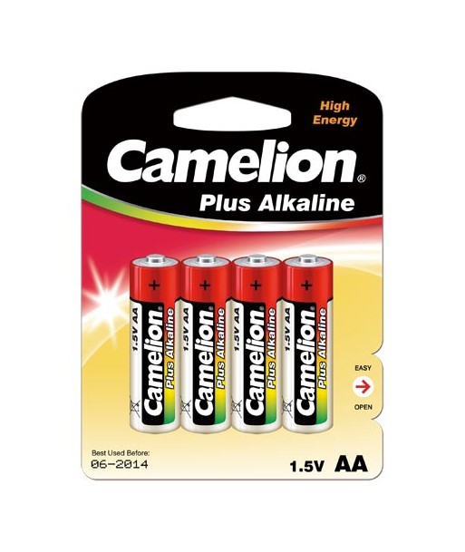 Camelion LR6 AA Щелочные Батарейки, 4 шт - Надежное Питание для Ваших Устройств! Camelion LR6 AA Щелочные Батарейки, 4 шт - Надежное Питание для Ваших Устройств!