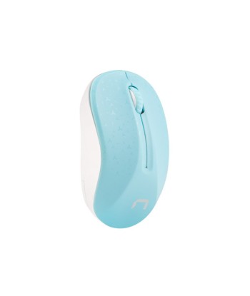 Natec Mouse, Toucan, Wireless, 1600 DPI, Optical, Blue/White