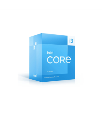 Процессор Intel Core i3-13100F для настольных ПК (4 ядра, 8 потоков, 3,40 ГГц, LGA1700)