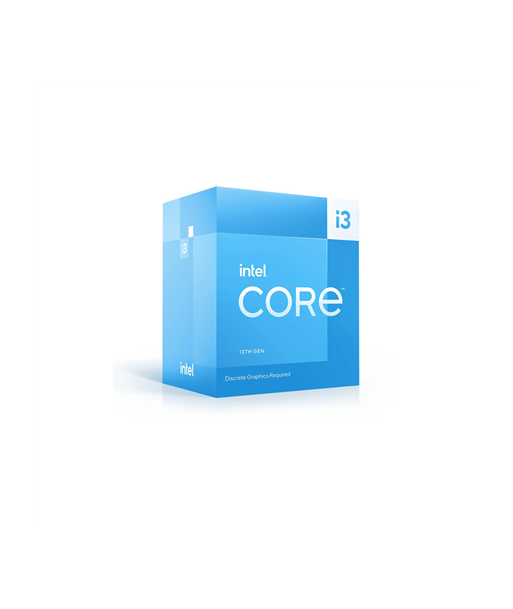 Intel i3-13100F, 3.40 GHz, LGA1700, Processor threads 8, Packing Retail, Processor cores 4, Component for Desktop