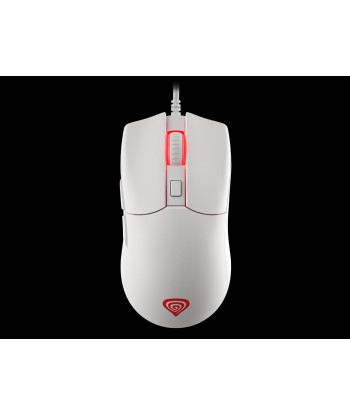 Genesis Krypton 750 Ultralight Mängurihiir - Valge (8000 DPI, USB)