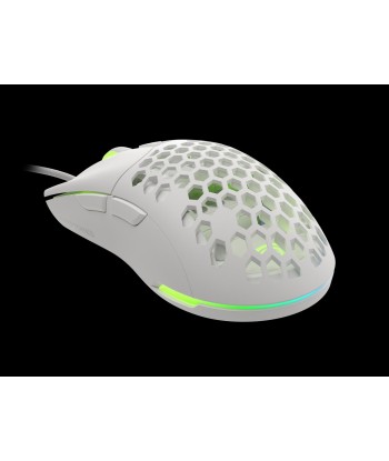 Genesis Krypton 750 Ultralight Mängurihiir - Valge (8000 DPI, USB)