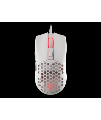 Genesis Krypton 750 Ultralight Mängurihiir - Valge (8000 DPI, USB)