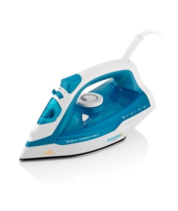 ETA Iron Esmira ETA027390000 Steam Iron, 2200 W, Water tank capacity 380 ml, Continuous steam 40 g/min, Turquoise