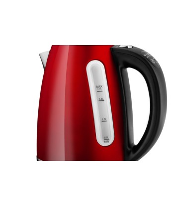 Чайник ETA Ela Digi ETA959890010 Electric, 2200 W, 1.7 L, Stainless steel, 360° rotational base, Red