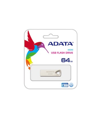 ADATA UV210 64 GB, USB 2.0, Silver