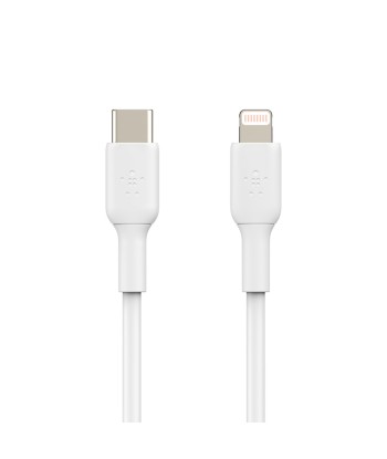 Belkin BOOST↑CHARGE USB-C to Lightning Cable (1m, White)
