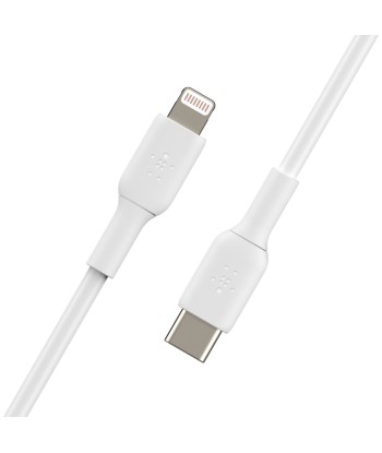 Belkin BOOST↑CHARGE USB-C to Lightning Cable (1m, White)
