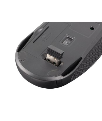 Natec Jay 2 Wireless Optical Mouse - Black, 1600 DPI