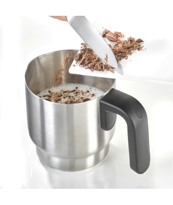 Piima vahustaja Caso Crema & Choco, LED Display, 360° base station, Inox