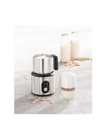 BCaso Crema & Choco, LED Display, 360° base station, Inox