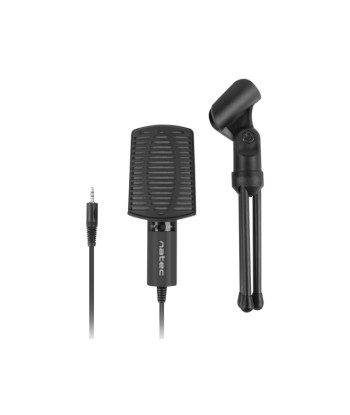 Natec Microphone NMI-1236 Asp Black, Wired