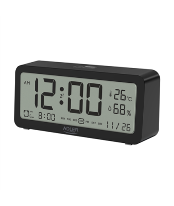 Adler Alarm Clock AD 1195b - Black
