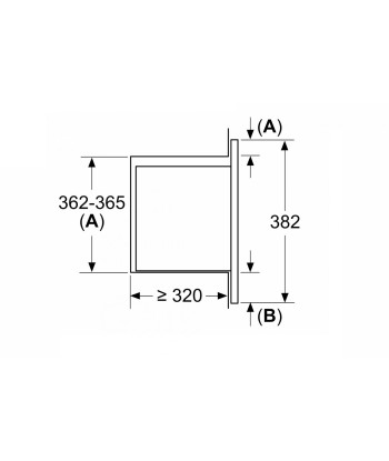 Mikrolaineahi Bosch BFL623MS3 Built-in, 20 L, 800 W, Stainless steel
