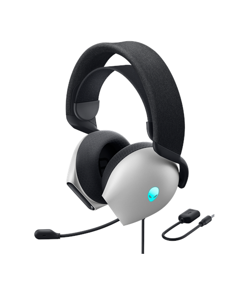 Проводная игровая гарнитура Dell Alienware AW520H Lunar Light Проводная игровая гарнитура Dell Alienware AW520H Lunar Light