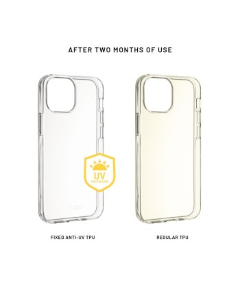 FIXED Slim AntiUV ümbris Apple iPhone 14 Plus jaoks - läbipaistev