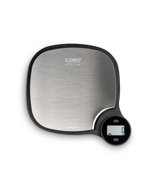 Caso Kitchen EcoMaster Scales Maximum weight (capacity) 5 kg, Graduation 1 g, Stainless Steel Caso Kitchen EcoMaster Scales Maximum weight (capacity) 5 kg, Graduation 1 g, Stainless Steel