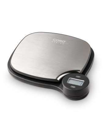 Caso Kitchen EcoMaster Scales Maximum weight (capacity) 5 kg, Graduation 1 g, Stainless Steel