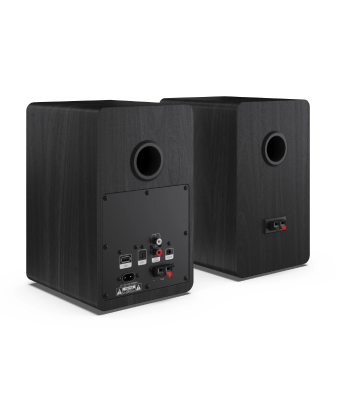 Sharp CP-SS30 Bookshelf Speakers, Black